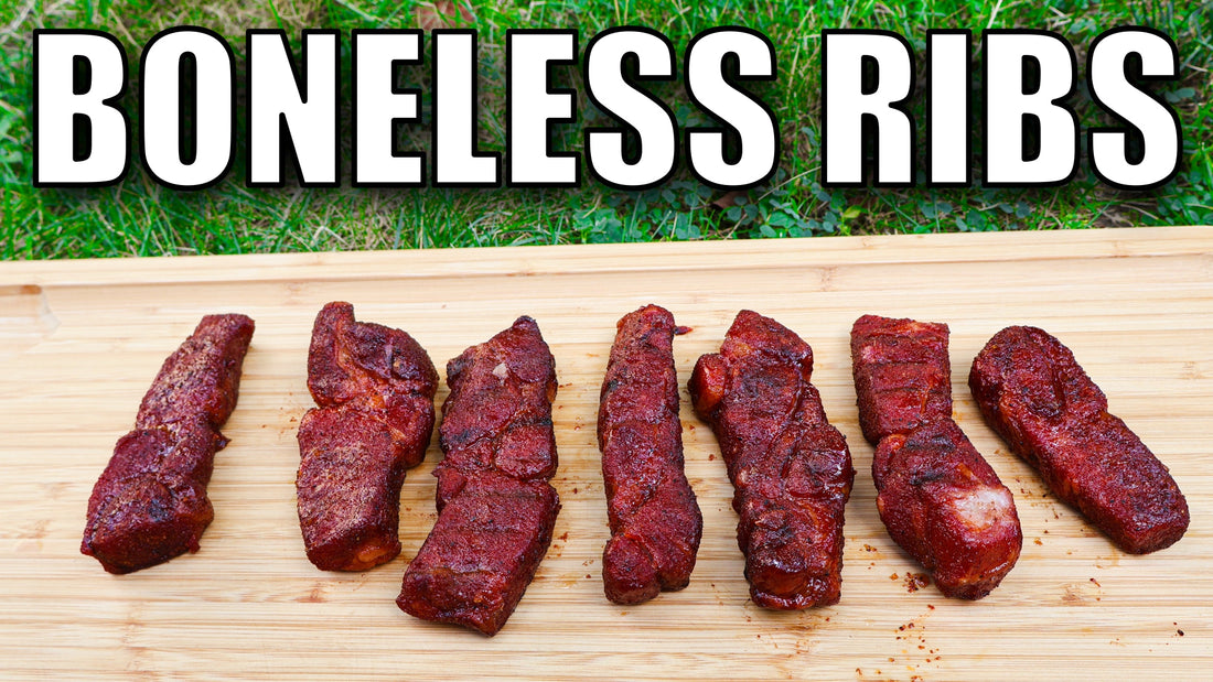 Smoked Country-Style Ribs with Texas Peach BBQ Glaze