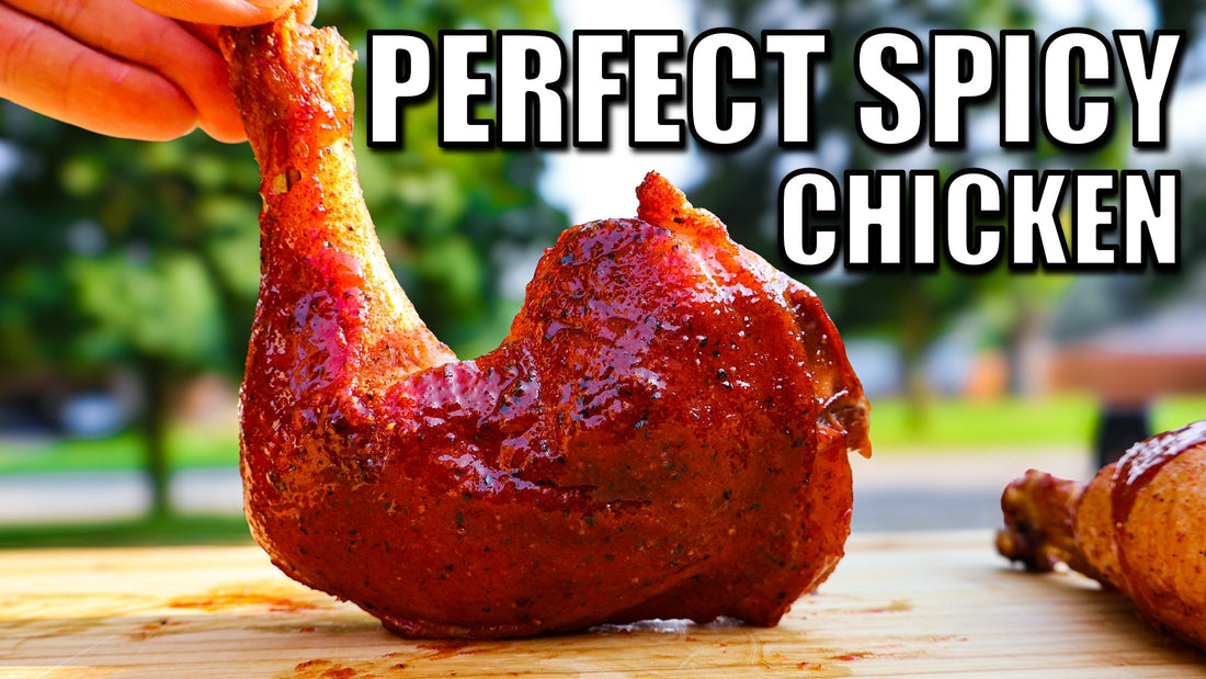 Spicy Smoked Chicken Quarters